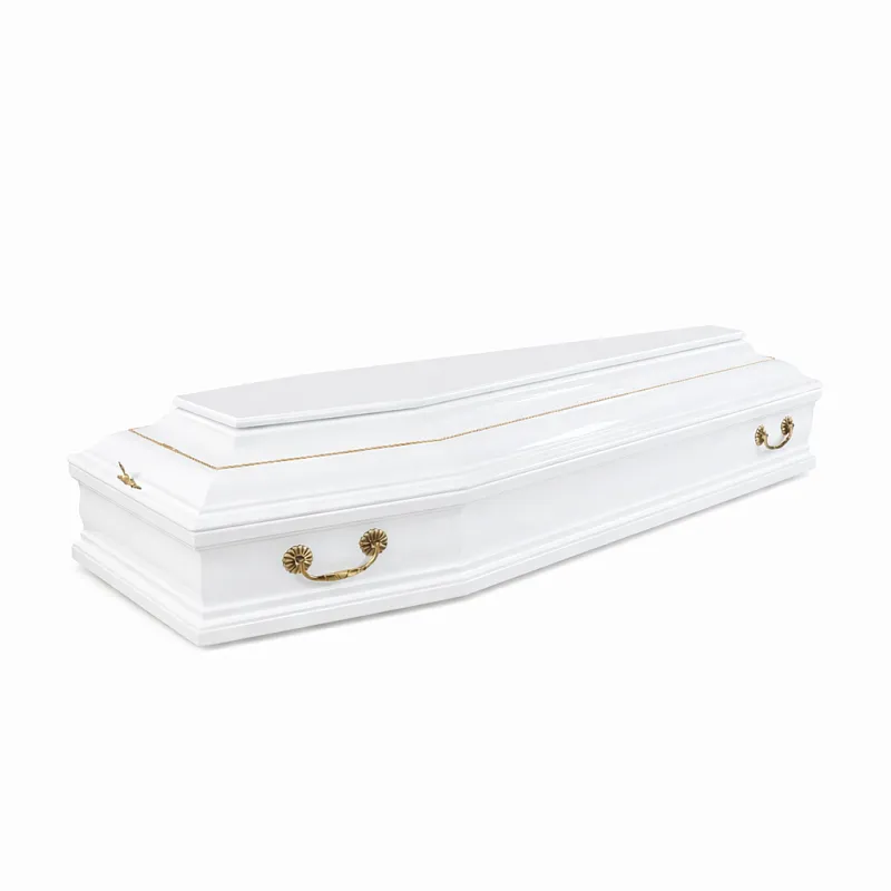 Гроб Канзас белый