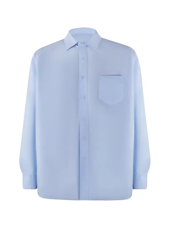 Рубашка мужская с длинным рукавом