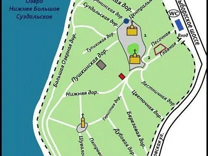 Шуваловское кладбище в Санкт-Петербурге
