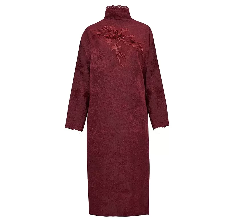 Платье Сакура бордо