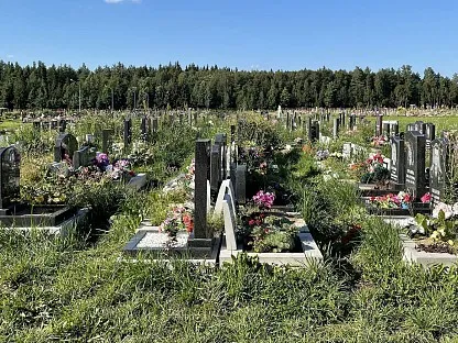 Белоостровское кладбище в Санкт-Петербурге
