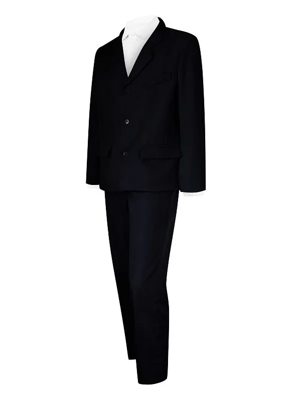 Костюм мужской "Элитный" черный с подкладкой