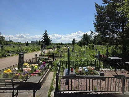 Колпинское городское кладбище в Санкт-Петербурге