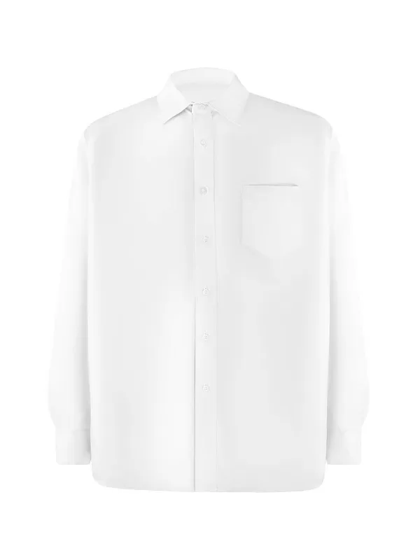 Рубашка мужская с длинным рукавом