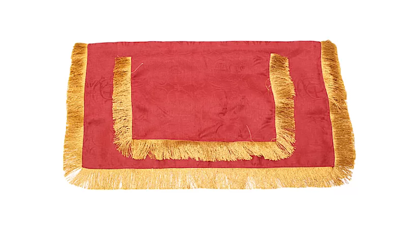 Комплект в гроб Бахрома красный