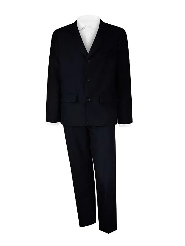 Костюм мужской "Элитный" черный с подкладкой