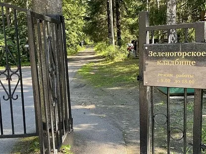 Зеленогорское кладбище в Санкт-Петербурге