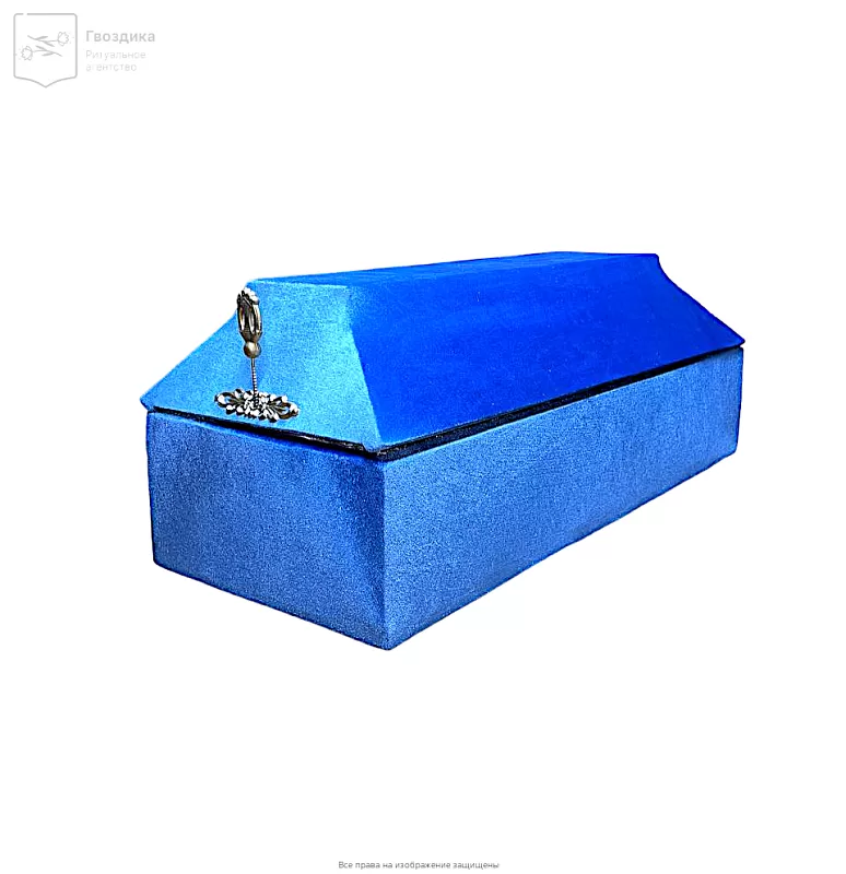Гроб Детский бархат СП (цвет на выбор)