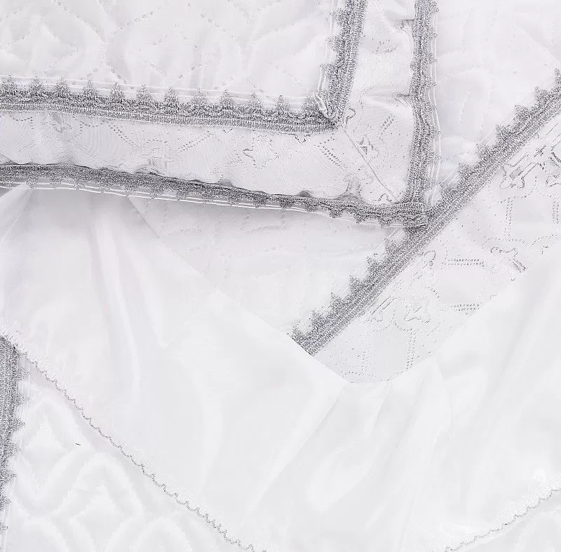 Комплект в гроб Собор серебро