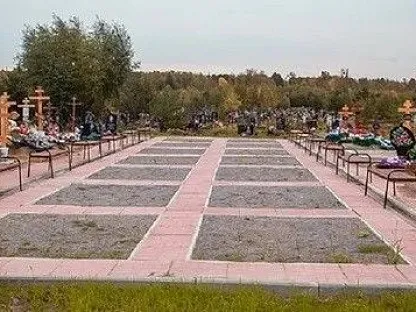 Колпинское городское кладбище в Санкт-Петербурге