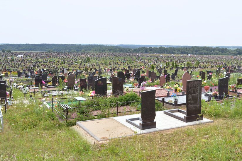 Выделения места на кладбище