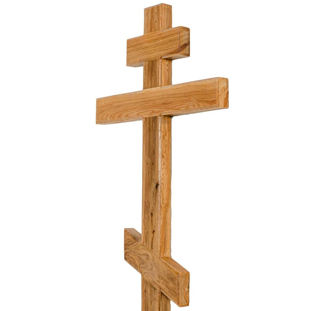 Крест деревянный Дуб КД37