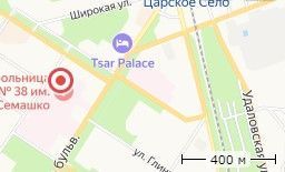 Морг городской больницы №38 им. Н.А. Семашко. Адрес: г. Пушкин, Госпитальная ул., 15.