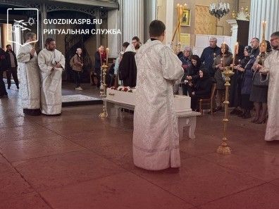 28.08.2025 года. Кремация с отпеванием в Александро-Невской Лавре