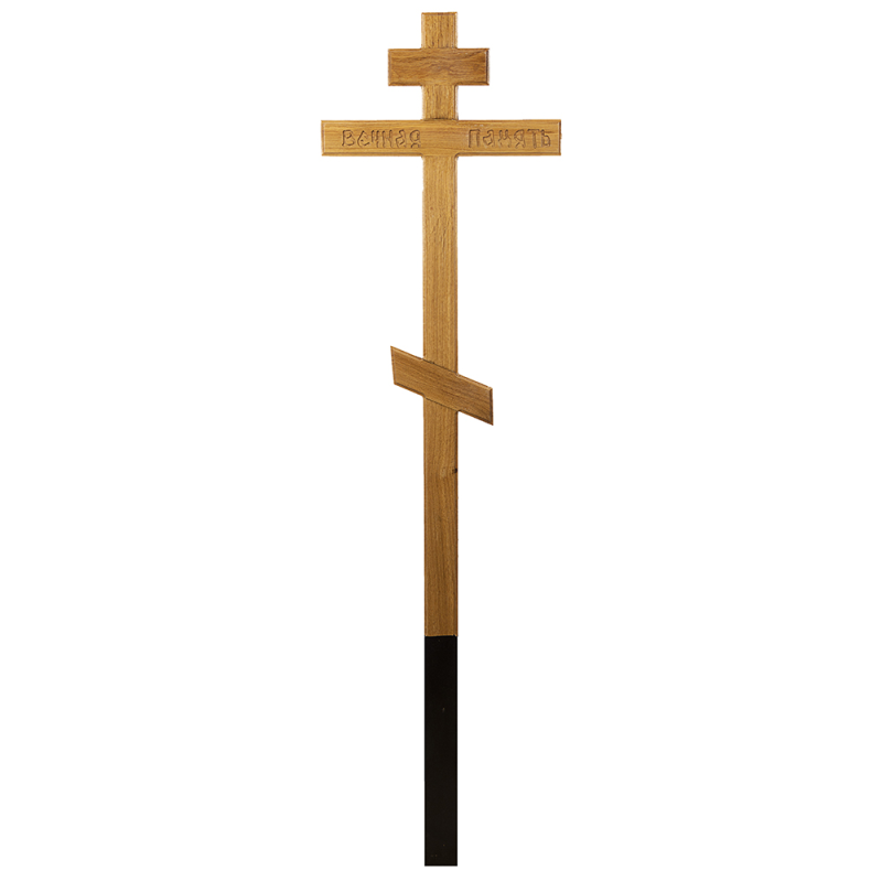 Крест деревянный Дуб КД38