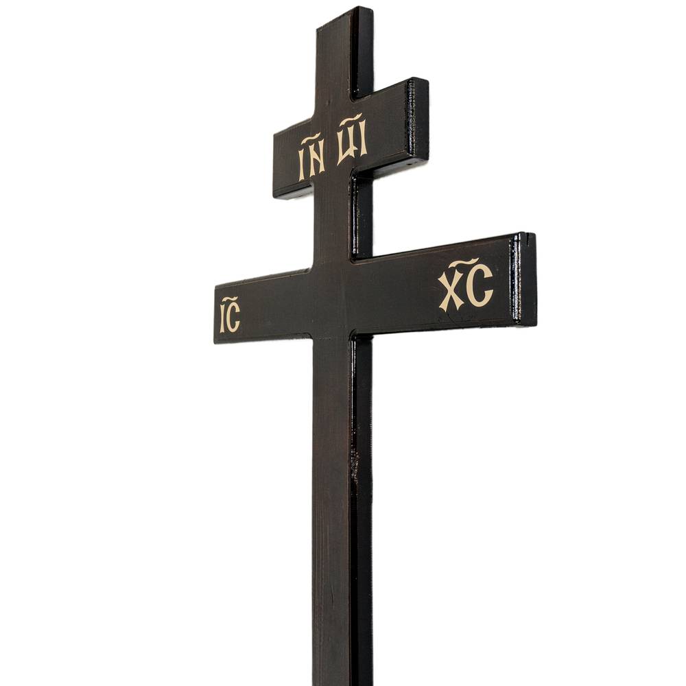 Крест деревянный Прямой С87 "IN ЦI"