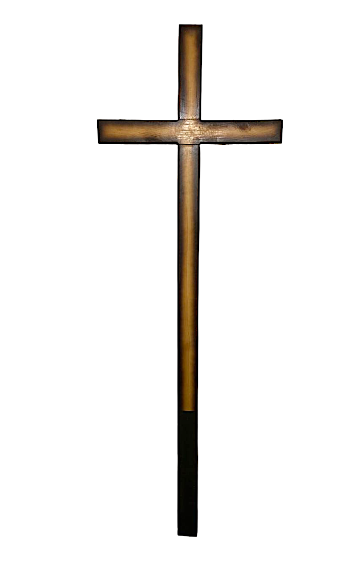 Крест деревянный католический С14