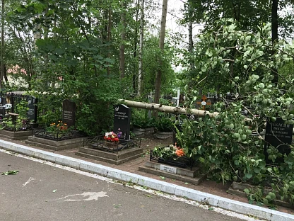 Лахтинское кладбище в Санкт-Петербурге